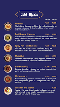 Falafels menu 2