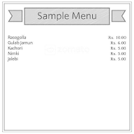 Versha Snacks menu 1