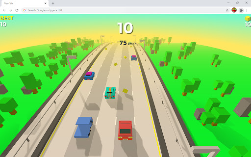 Crazy Pixel Car Racing Game