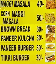 Amit Juice Corner And Fast Food menu 1