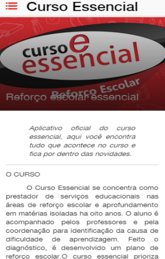 Curso Essencial.