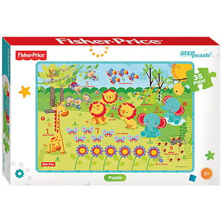 Пазл Maxi Step Puzzle Fisher Price 35 элементов Степ Пазл за 366 руб.