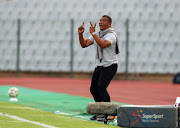 Brandon Truter, coach of Swallows during the DStv Premiership match between Swallows FC and Chippa United at Volkswagen Dobsonville Stadium on January 20, 2021 in Johannesburg, South Africa. 