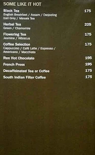 Cinnamon - Renaissance Hotel, Bengaluru menu 2