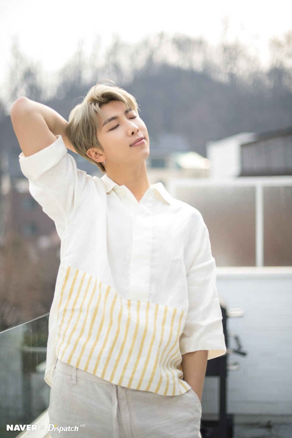 BTS' Jin - White Day special photo shoot by Naver x Dispatch