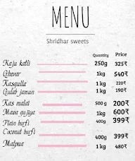 Shridhar menu 1