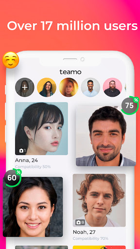 Screenshot Teamo – online dating & chat