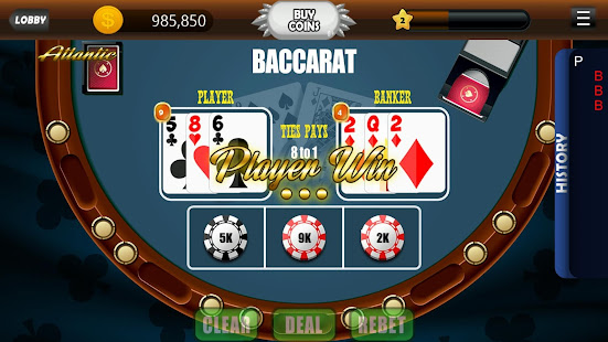 Baccarat King Casino 1.2 APK + Mod (Unlimited money) for Android