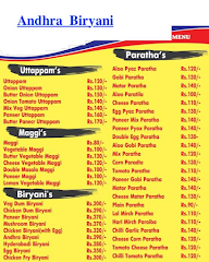 Biryani Stall menu 1