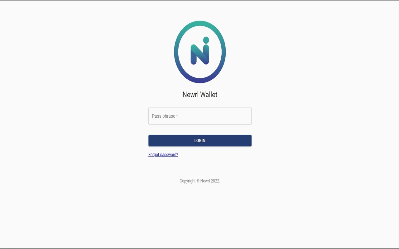 Newrl-wallet test extension Preview image 0