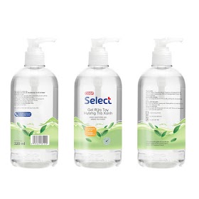 Gel Rửa Tay Khô Hương Trà Xanh - Lavender Select 630Ml / 320Ml Sát Khuẩn Tiện Lợi Không Cần Rửa Nước