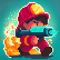 Firefighter: pixel shooter