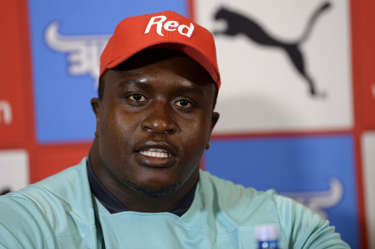 Trevor Nyakane during the Bulls press conference at Loftus Versfeld on February 6 2020.