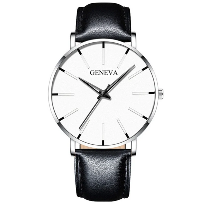 Heren Quartz Horloge met riem, Export. Elegant en betrouwbaar horloge. Perfect voor internationale handel, combineert stijl met functionaliteit en precisie.