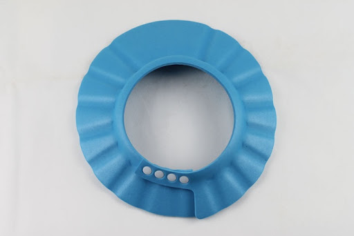 Title 6, Child Baby Shampoo Cap, protects eyes from soap...