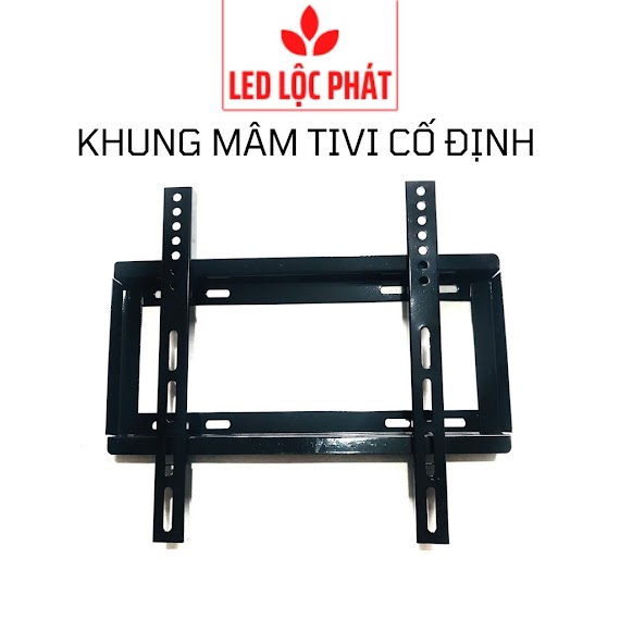 Khung Treo Tivi Mâm Cố Định 24 Đến 55 Inch, Khung Kệ Tivi Treo Tường