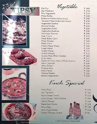 Tipsy Restaurant menu 2