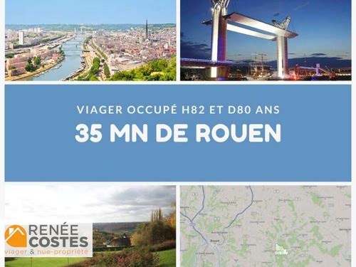 Vente viager 5 pièces 104 m² à Les Hogues (27910), 44 627 €