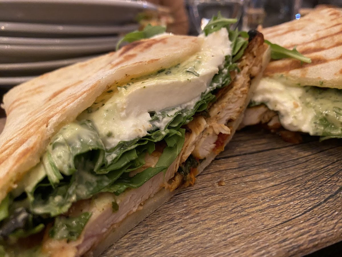 Gluten-Free Sandwiches at Panini Grill