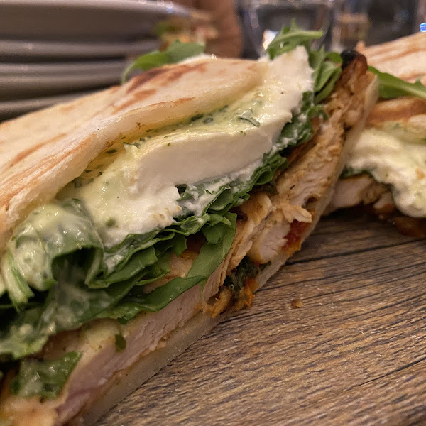 Gluten-Free Sandwiches at Panini Grill