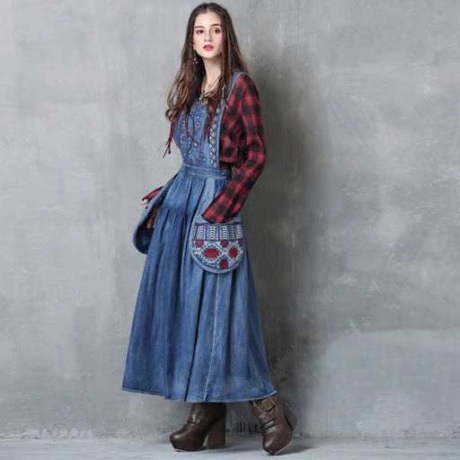 Title 5, Womens Retro Age Reduction Plus Size Dress – L...
