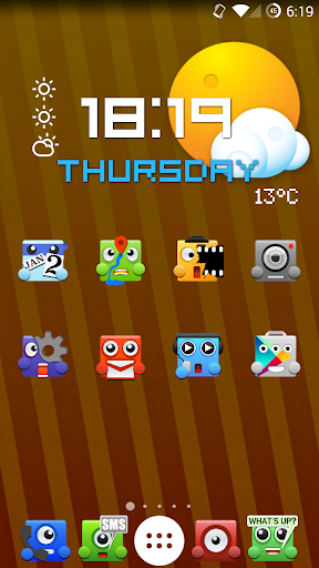 Upbeat Monsters Icon Pack