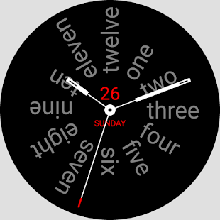 One-Twelve - Watch Face - náhled