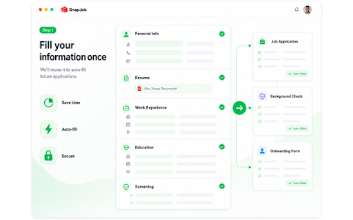 SnapJob: Job Application Assistant screenshot 2