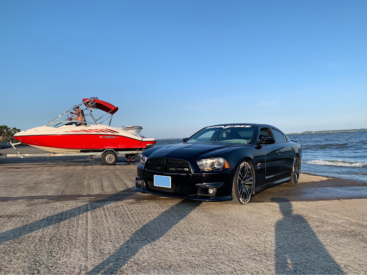 チャージャーのナンバー変更・ドライブ・ダッジチャージャー・ダッジチャージャーズに関するカスタム事例の投稿画像2枚目