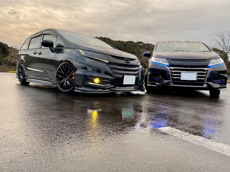 オデッセイの楽しみすぎて長くなりました🤣・コラボ編スタート🚗💨・はやくスタッドレス卒業したい😱・RC.Style・最後にはあのショットが📸に関するカスタム事例の投稿画像11枚目