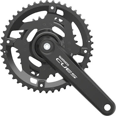 Shimano CUES FC-4010-2 Crankset - 46/30t, Riveted, Square Taper