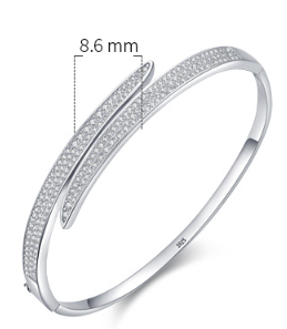 Title 5, S925 Silver Bracelet for Women Special-interest...