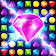 Jewels Planet-Jeu de puzzle Match 3 Bijoux gratuit icon