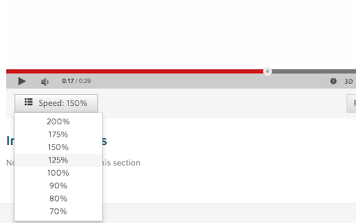 Udacity Playback Rate