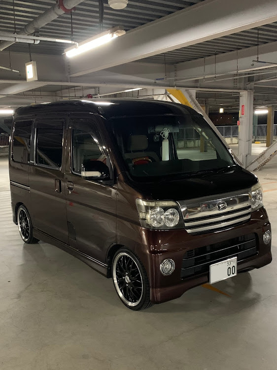 アトレーワゴンのカスタムターボRSリミテッド・前期テール、中期リヤバンパーの最終型・前期顔の中期型・中期、最終型・アトレー馬鹿😅に関するカスタム事例の投稿画像4枚目