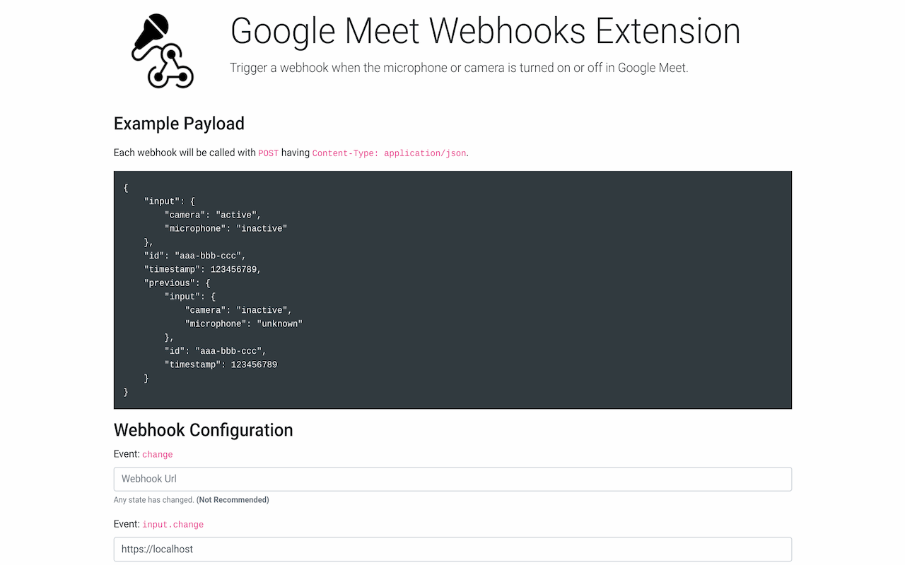 Google Meet Webhooks Preview image 0