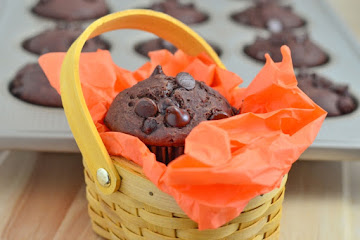 Double Chocolate Chip Muffins