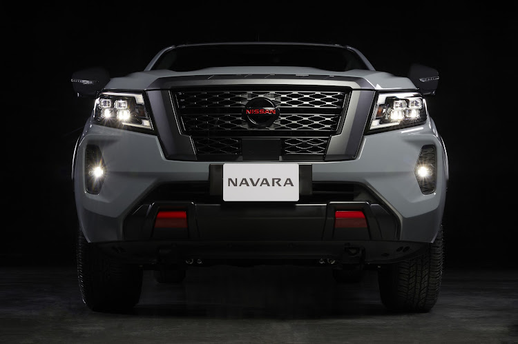 The new 2021 Nissan Navara.