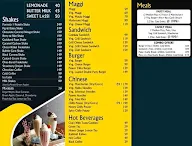 Chill Cafe menu 1