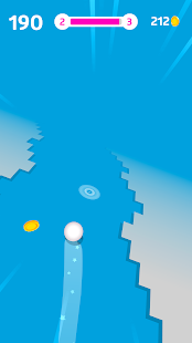 Rapid Roller - Minimalistic color road Screenshot