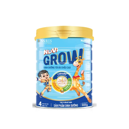 Sữa Bột NutiFood NUVI GROW 4 900g - Date 19/09/2024