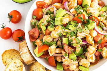 Shrimp and Avocado Salad