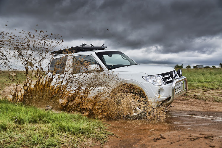 The 2021 Mitsubishi Pajero.