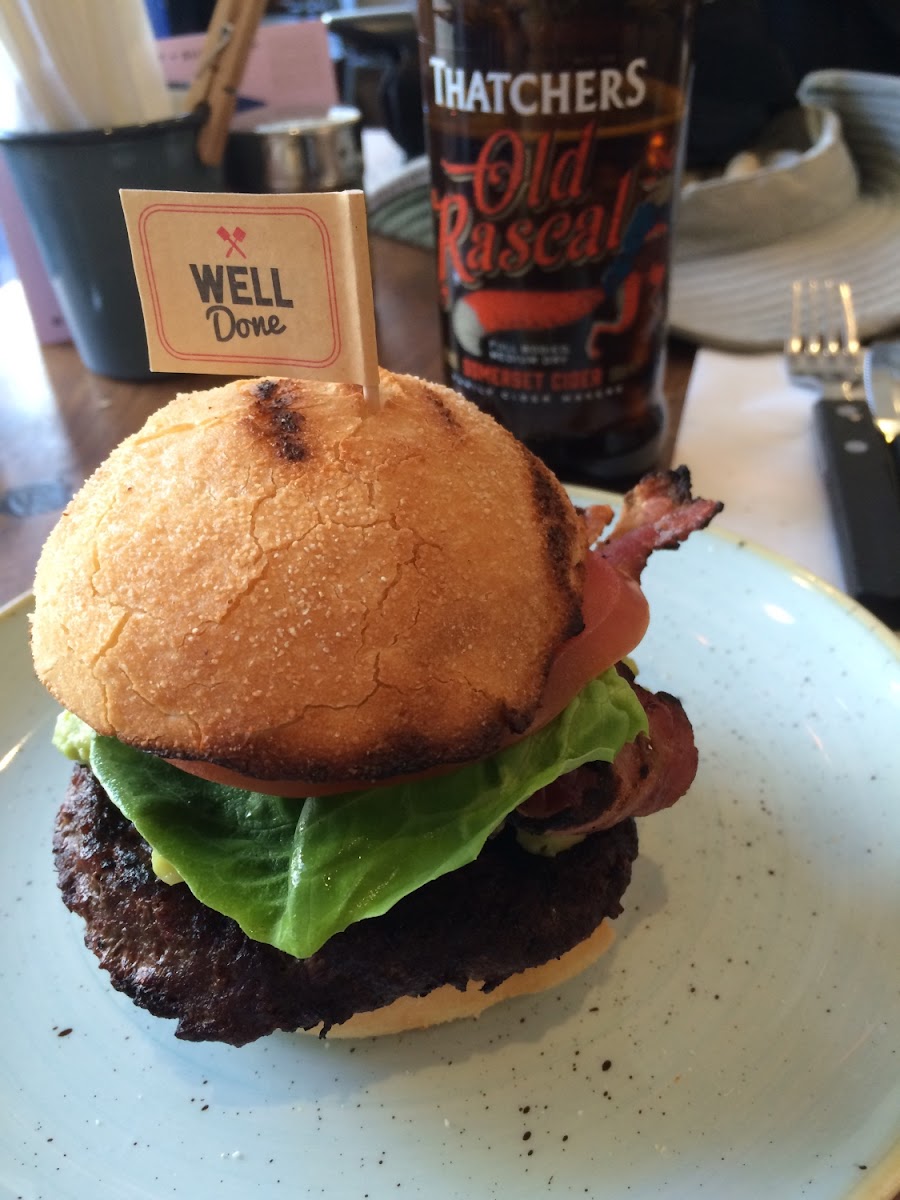 Avocado burger