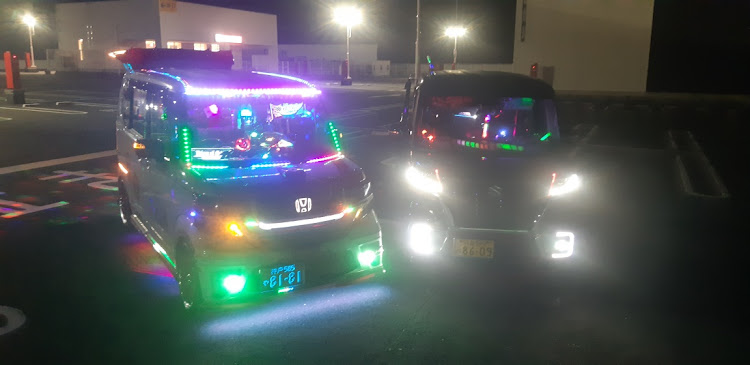 スペーシアカスタムのhappyバトン💫に関するカスタム事例の投稿画像9枚目