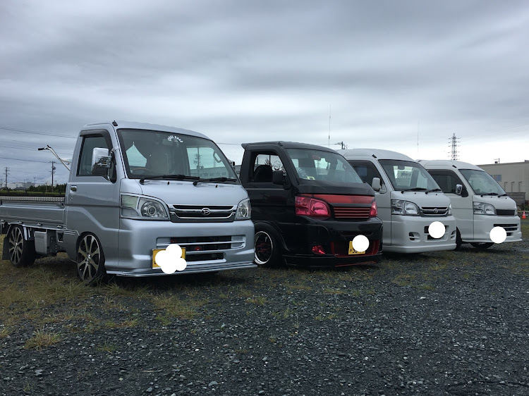 ハイゼットトラックの軽トラ・軽バン・オフ会・ドライブに関するカスタム事例の投稿画像1枚目