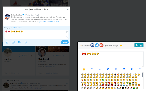 Social Emojis Post