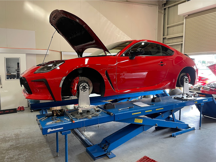 GR86のGR86・ZN8・アライメント・ダミーホイール・MCRに関するカスタム事例の投稿画像1枚目