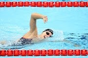 Katie Ledecky of Team US still owns the 16 fastest times in history, including her 8:04.79 world record. File image