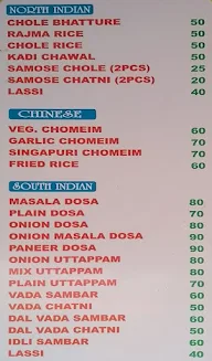 Jasmine Fast Food Centre menu 1